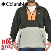 礭  COLUMBIA ӥ ե꡼㥱å ϡեå ץ륪С USAǥ HALF ZIP FLEECE XL XXL