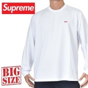 �礭�������� ��� Supreme ����ץ꡼�� Small Box L/S Tee ���⡼��ܥå��� ����T Ĺµ�ԥ���� �� �ۥ磻�� XXL
