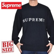 礭  Supreme ץ꡼ Contrast Logo Sweater  ˥å Black XXL