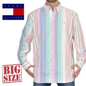 礭 TOMMY HILFIGER ȥߡҥե Ĺµ ݥ ȥ饤 ܥ XXL