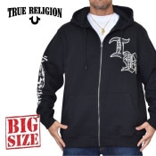礭  TRUE RELIGION ȥ롼ꥸ PROPERTY OF NONE ZIP HOODIE ե른å աǥ å ѡ XXXL
