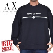 礭  ޡ˥ A/X ARMANI EXCHANGE ݥȻɽ 롼ͥå ץ륪С XXL