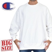 �礭�������� ��� Champion �����ԥ��� ���롼�ͥå� �������åȥ���� �ȥ졼�ʡ� ΢���� USA��ǥ� ��С����������� Reverse Weave ���졼 �إӡ��������� XXL