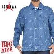 �礭�������� ��� NIKE �ʥ��� AIR JORDAN �������硼���� �ǥ˥ॸ�㥱�å� �������� USA��ǥ� Flight Heritage Denim Jacket XL