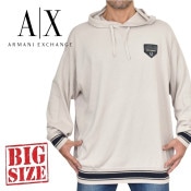 �礭�������� ��� ����ޡ��˥����������� A/X �˥å� �������� �ץ륪���С� �ա����դ� �˥åȥѡ����� ��åڥ� �ӥå����륨�å� ARMANI EXCHANGE XL XXL