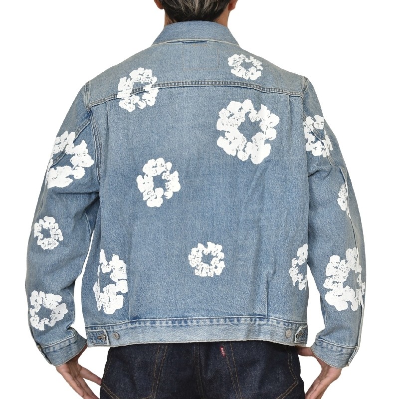 【極美品】 DENIM TEARS × Levi's デニムジャケット Lサイズ LEVI'S x DENIM TEARS PHOTO TRUCKER – Social Status
