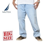 �礭�������� ��� NAUTICA �Ρ��ƥ��� �Ρ����� �����ѥ� �ǥ˥� ������ ���å��� original relaxed denim 40�����