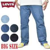 �礭�������� ��� LEVI'S �꡼�Х��� 501 ���ꥸ�ʥ� �ܥ���ե饤 ���ȥ졼�� ������ �ǥ˥�ѥ�� �����å���ù� �ܥ���ե饤 ���ᥫ�� ���ȥ꡼�ȷ� B�� USA��ǥ� w40 w42