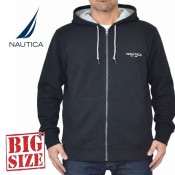 �礭�������� ��� NAUTICA �Ρ��ƥ��� �ѡ����� �������å� �ե른�å� ���ݥ���ȥ����ɽ� �ա��ǥ��� XXXL XXXXL