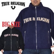 �礭�������� ��� TRUE RELIGION �ȥ��롼��ꥸ��� SHERPA LOGO JACKET �ܥ��ե꡼�� �ե른�å� ���㥱�å� XXL XXXL