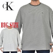 �礭�������� ��� CK Calvin Klein ����Х󥯥饤�� ���롼�ͥå� ���åȥ��� �ޥ������ܡ����� Ĺµ T����� ����T XXL
