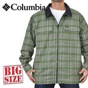 �礭�������� ��� COLUMBIA ������ӥ� �ߥ����ǥ�������� ΢�ܥ� �����å� �֥륾�� ���꡼�� �գӣ���ǥ� XXL