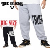 �礭�������� ��� TRUE RELIGION �ȥ��롼��ꥸ��� Knit Logo Panel Jogger �˥åȥ����ѥͥ� ���祬�� �������åȥѥ�� XXXL
