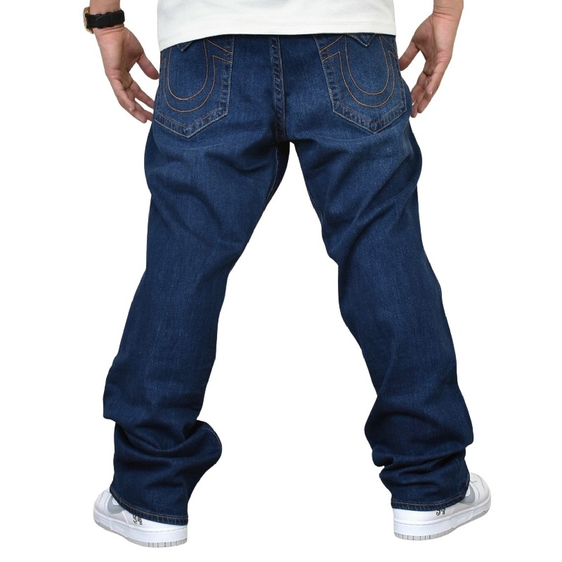 True Religion ダークデニム ジーンズ 24 TRUE RELIGION ダークブルーデニム新品タグ付き - メルカリ