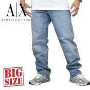 �礭�������� ��� ����ޡ��˥����������� A/X ARMANI EXCHANGE �ǥ˥�ѥ�� ������ �����ѥ� �桼���ɲù� ���᡼��  ���ȥ졼�� STRAIGHT 40�����