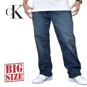 �礭�������� ��� CK Calvin Klein ����Х󥯥饤�� �ǥ˥�ѥ�� �����ѥ� ������ ���ȥ졼�� STRAIGHT 40�����