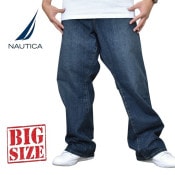 �礭�������� ��� NAUTICA �Ρ��ƥ��� �����ѥ� �ǥ˥� ������ ���ꥸ�ʥ� ���å��� original relaxed denim 44�����