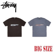 �礭����������� STUSSY ���ƥ塼���� Ⱦµ T����� STRETCH TEE PIGMENT DYED XXL
