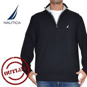 �ڥ����ȥ�å������Բġ� NAUTICA �Ρ��ƥ��� �Ρ����� �ϡ��ե��å� �������� �˥å� ���ݥ���� XXL 