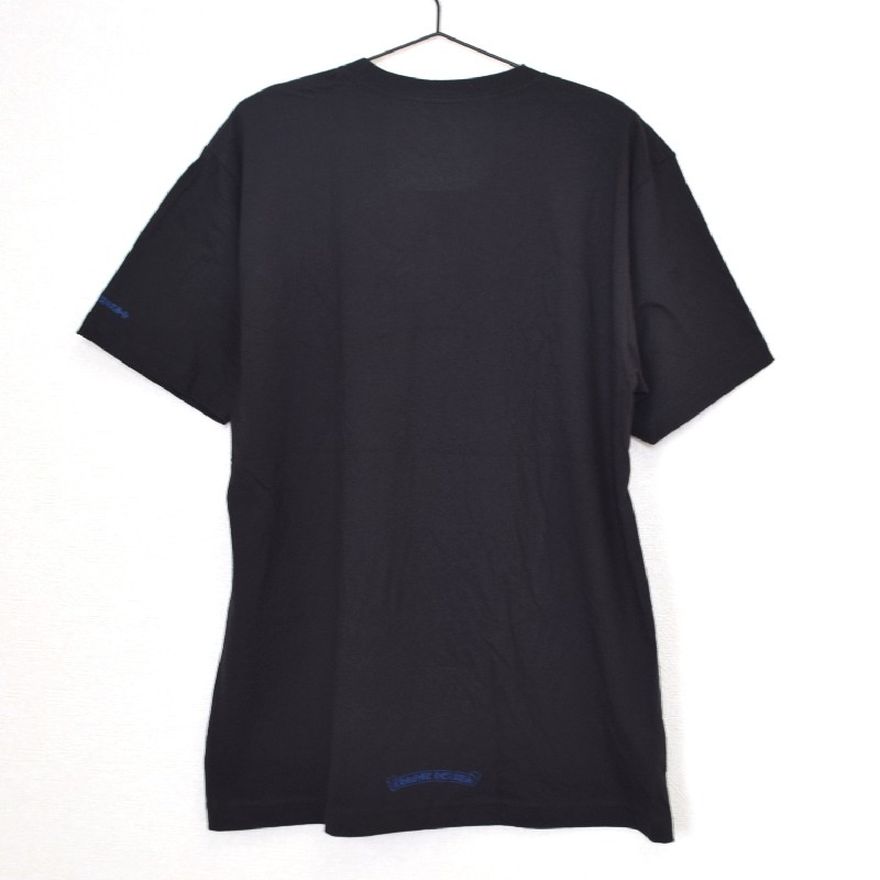CHROME HEARTS クロムハーツ 半袖 Tシャツ 黒 ブラック ポケット Neck