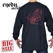 �礭�������� ��� EYEDY �����ǥ��� BITTER ����� Ĺµ�ԥ���� �� �֥�å� XXL XXXL