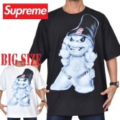 �礭�������� ��� Supreme ����ץ꡼�� Snowman Tee Ⱦµ T����� XXL