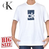 �礭�������� ��� CK Calvin Klein jeans ����Х󥯥饤�󥸡��� ���롼�ͥå� Ⱦµ�ԥ���� �����ץ��� XL