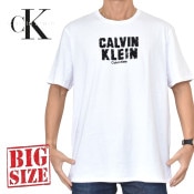 �礭�������� ��� CK Calvin Klein jeans ����Х󥯥饤�󥸡��� ���롼�ͥå� Ⱦµ�ԥ���� �����ץ��� XXL