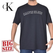 �礭�������� ��� CK Calvin Klein ����Х󥯥饤�� ���롼�ͥå� Ⱦµ�ԥ���� �����ɽ� XXL