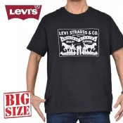 �礭�������� ��� LEVI'S �꡼�Х��� ���롼�ͥå� Ⱦµ�ԥ���� �ե���ȥ��� ���ᥫ�� STANDARD FIT XXL