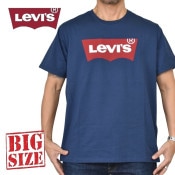 �礭�������� ��� LEVI'S �꡼�Х��� Batwing Logo Graphic T-Shirt ���롼�ͥå� Ⱦµ�ԥ���� �ե���ȥ��� ���ᥫ�� STANDARD FIT XXL