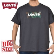 �礭�������� ��� LEVI'S �꡼�Х��� Batwing Logo Graphic T-Shirt ���롼�ͥå� Ⱦµ�ԥ���� �ե�����º̥��� ���ᥫ�� STANDARD FIT XXL