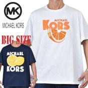 �礭�������� ��� MK MICHAEL KORS �ޥ����륳���� Ⱦµ�ԥ���� �ե롼�� �����ɽ� XXL