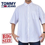 �礭����������� TOMMY JEANS �ȥߡ������� Ⱦµ ����� �ܥ�������� ���ȥ饤���� XXL