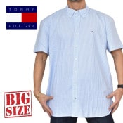 �礭����������� �ȥߡ��ҥ�ե����� TOMMY HILFIGER Ⱦµ ����� ���ݥ���� �ܥ�������� ���ȥ饤���� ���å����ե����� XXL