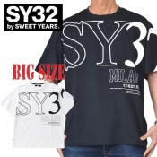 �礭�������� ��� SY32 by SWEET YEARS Ⱦµ T����� BIG LOGO TEE Ⱦµ T����� XXXL XXXXL