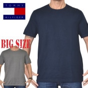 �礭����������� TOMMY HILFIGER �ȥߡ��ҥ�ե����� ��ͥ� ���åȥ� ���ޡ��˥å� �������� Ⱦµ�ԥ���� ���롼�ͥå� ���ݥ���Ȼɽ� �㺮 L XL XXL