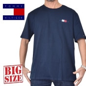 �礭����������� TOMMY HILFIGER �ȥߡ��ҥ�ե����� Ⱦµ�ԥ���� ���ݥ���Ȼɽ� Flag Graphic Logo T-Shirt XXL