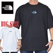 �礭�������� ��� �Ρ����ե����� THE NORTH FACE �����С������� �ӥå����륨�å� Ⱦµ �Хå��ץ��� �ԥ���� Liquid Box NSE Oversized SS Tee EU�饤�� �衼���åѥ�ǥ� �� �� �֥�å� �ۥ磻�� XL XXL