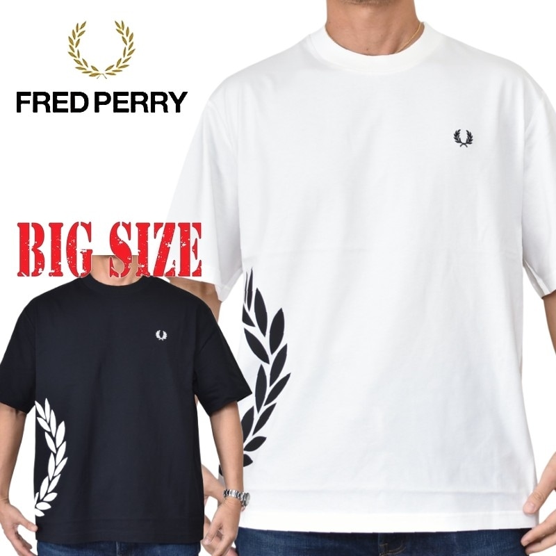 大きいサイズ メンズ FRED PERRY フレッドペリー 半袖ポロシャツ