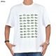 �礭�������� ��� Lacoste �饳���� ���롼�ͥå� Ⱦµ�ԥ���� �ͥ��ӡ��֥롼 �� �ۥ磻�� RELAXED FIT ICONIC PRINT T-SHIRT XXL