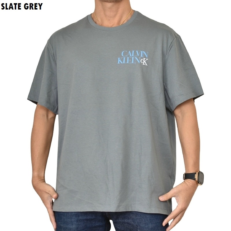 礭  CK Х󥯥饤 Calvin Klein 롼ͥå Ⱦµԥ ݥȻɽ XXL