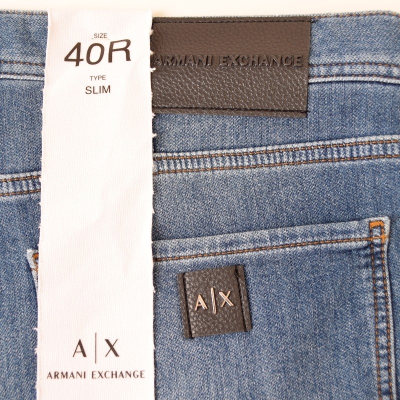 �礭�������� ��� ����ޡ��˥����������� A/X ARMANI EXCHANGE �ǥ˥�ѥ�� ������ �����ѥ� �桼���ɲù� ���᡼�� ����� ���ȥ�å� SLIM 40�����
