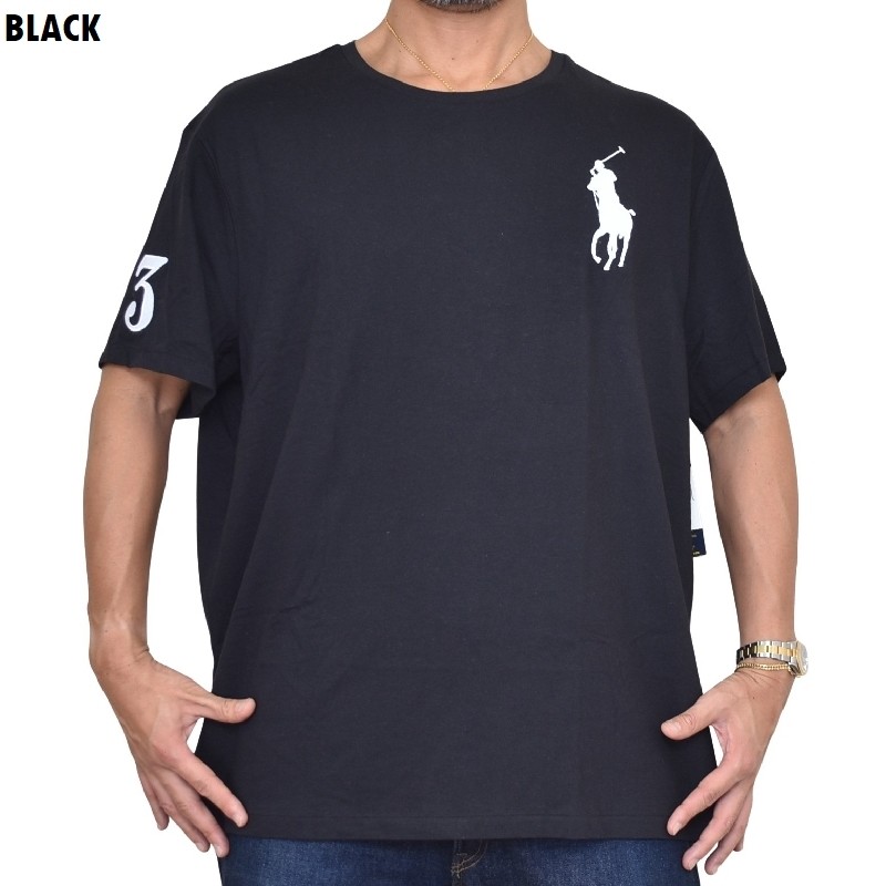 �礭�������� ��� POLO �ݥ� ���ե������ Ⱦµ�ԥ���� �ӥå��ݥˡ� �ɽ� ���롼�ͥå� Ralph Lauren BIG PONY XXL