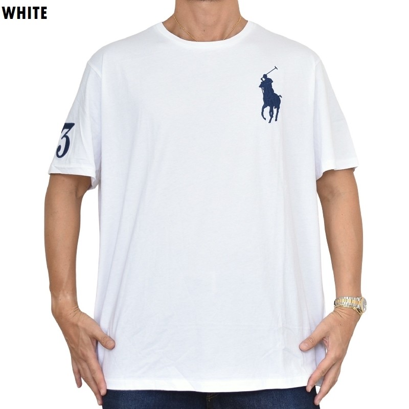 �礭�������� ��� POLO �ݥ� ���ե������ Ⱦµ�ԥ���� �ӥå��ݥˡ� �ɽ� ���롼�ͥå� Ralph Lauren BIG PONY XXL
