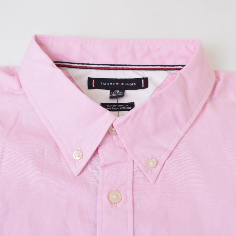 �礭����������� TOMMY HILFIGER �ȥߡ��ҥ�ե����� �ɥ쥹 Ĺµ����� ���ݥ���� �ܥ�������� SLIM FIT XXL