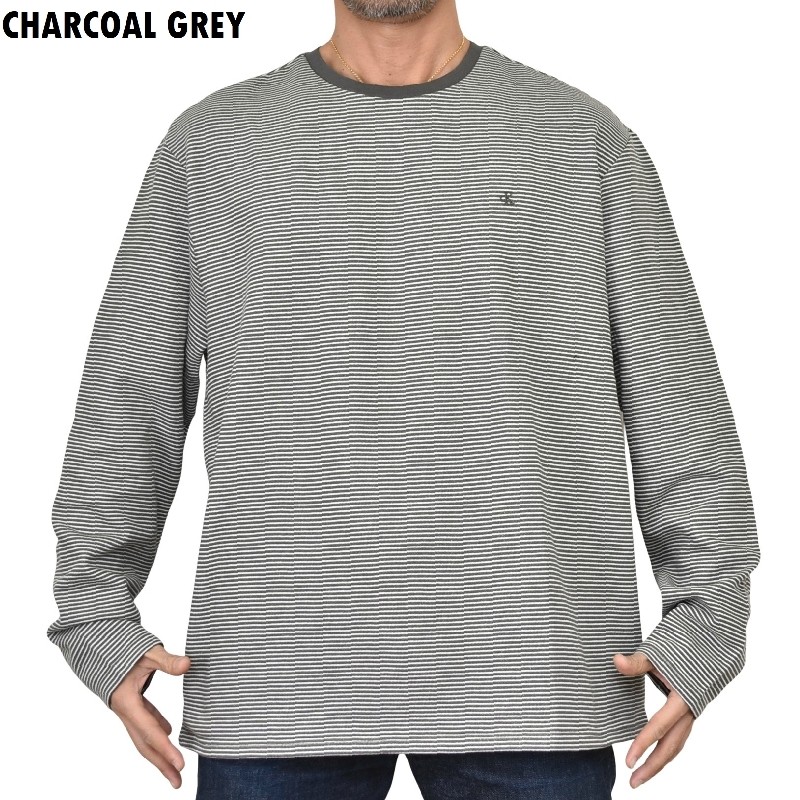 �礭�������� ��� CK Calvin Klein ����Х󥯥饤�� ���롼�ͥå� ���åȥ��� �ޥ������ܡ����� Ĺµ T����� ����T XXL