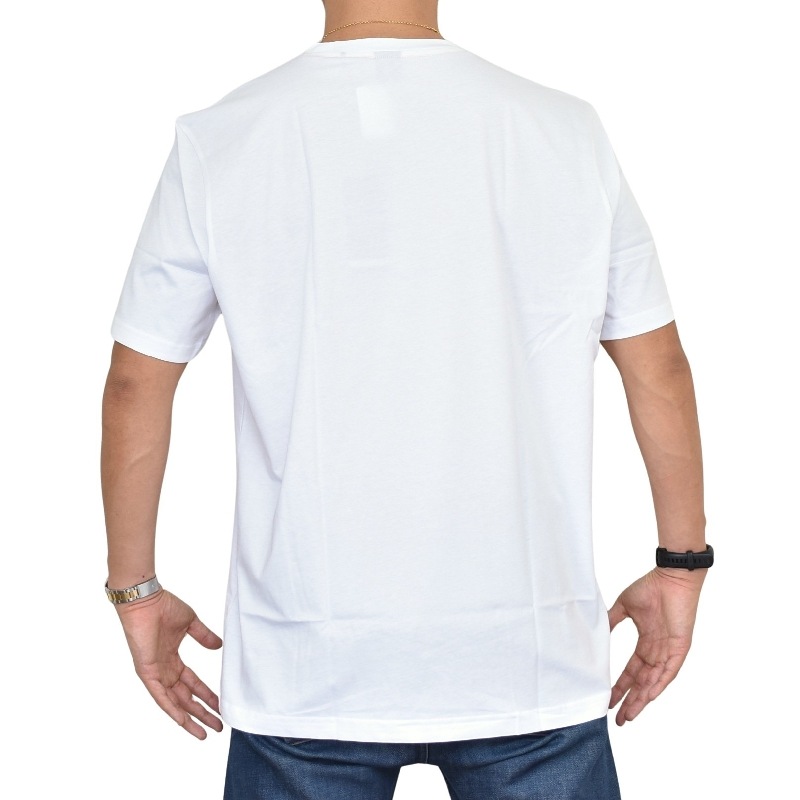 大きいサイズ メンズ BOSS ボス クルーネック 半袖Tシャツ フロント 