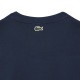 �礭�������� ��� Lacoste �饳���� ���롼�ͥå� Ⱦµ�ԥ���� �ͥ��ӡ��֥롼 LOOSE FIT COTTON MONOGRAM T-SHIRT XXL