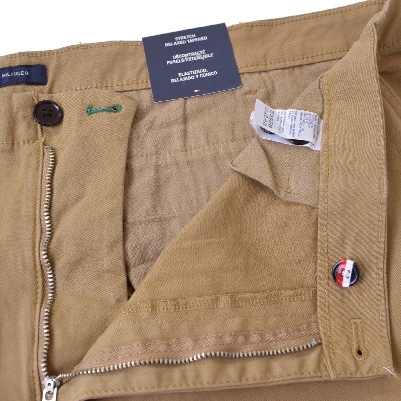 礭 TOMMY HILFIGER ȥߡҥե åơѡ ѥ åȥ RELAXED TAPERED 42